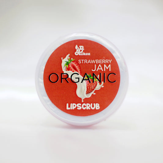 Strawberry Jam Organic Lips Scrub